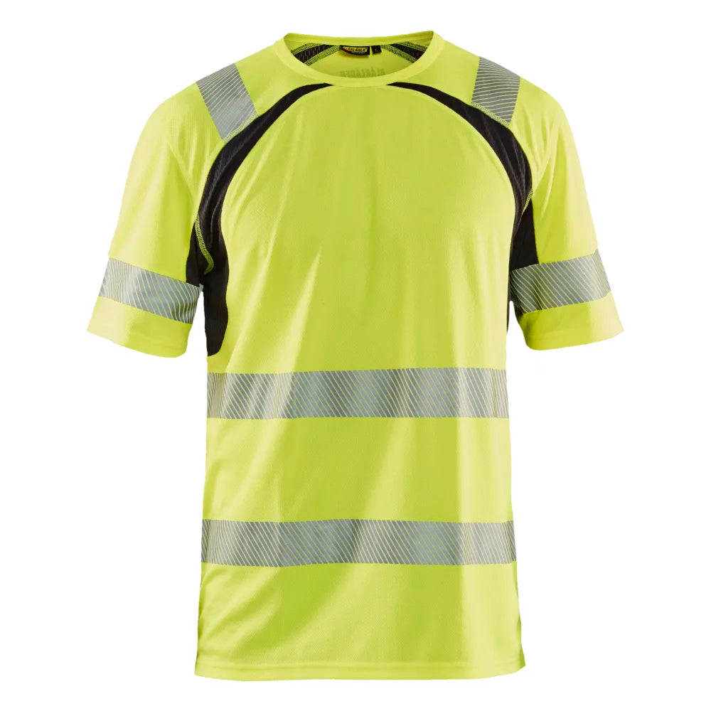 Blaklader 3397 1013 Uv-T-Shirt High Vis High Vis Geel Zwart