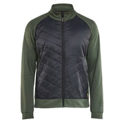 Blaklader 3418 2533 Hybride Sweatshirt Herfstgroen Zwart