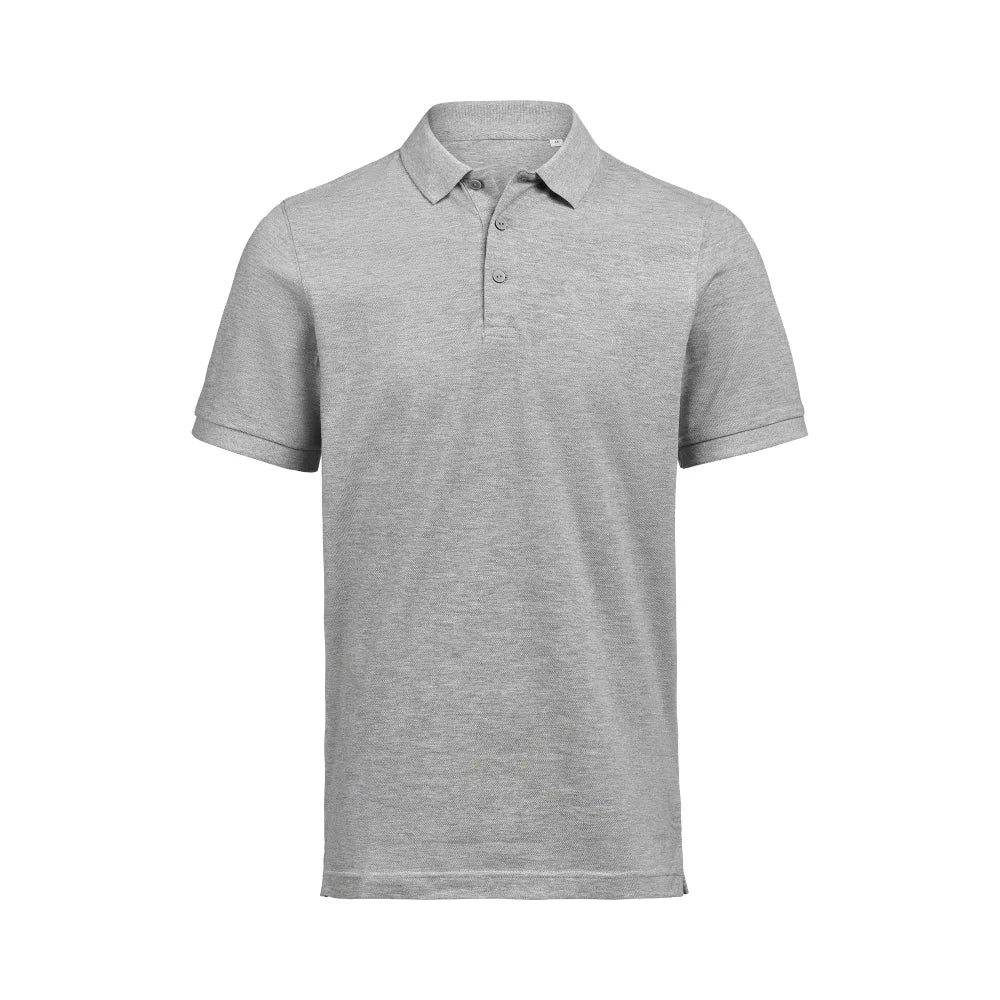 Untagged Movement Um Polo Ocs Regular Fit Unisex Grijs Mêlée