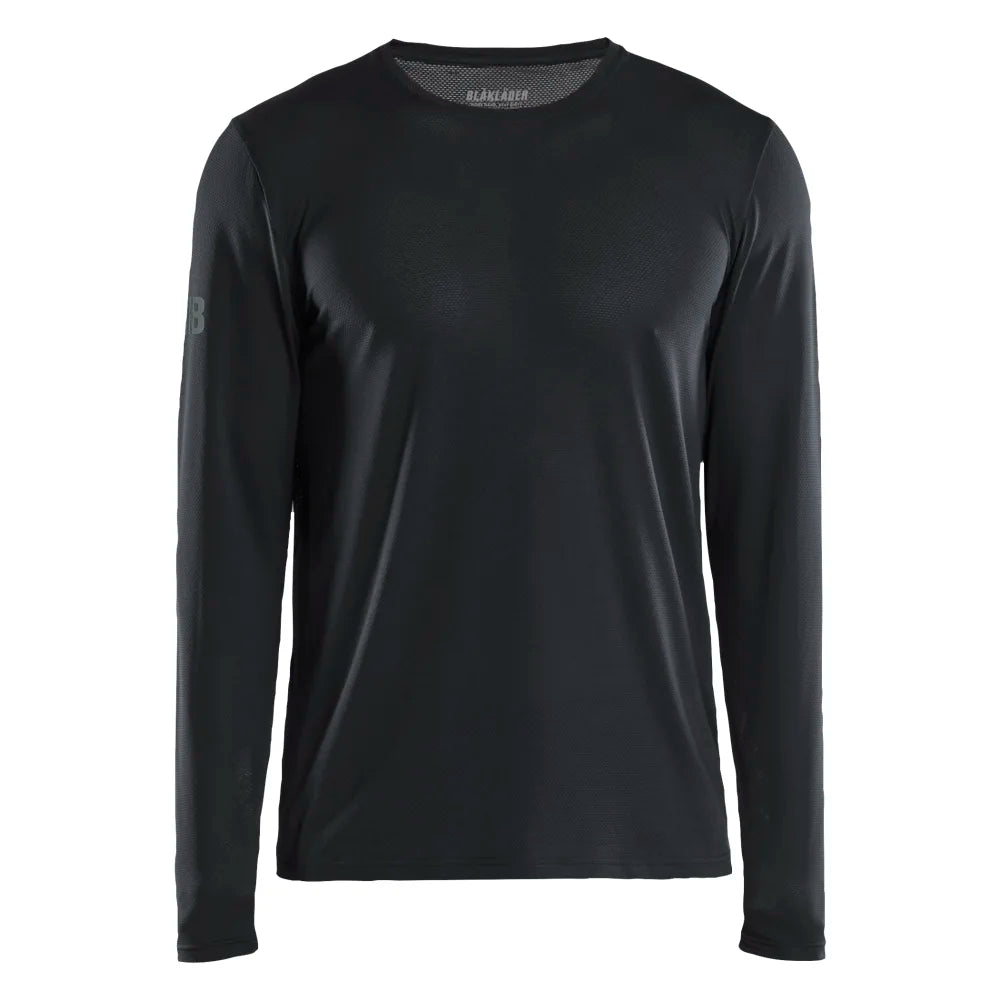 Blaklader 3423 1126 Uv-T-Shirt Met Lange Mouwen Zwart