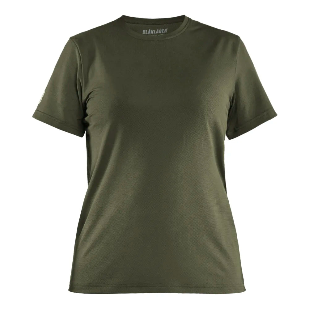 Blaklader 3426 1126 Dames Uv-T-Shirt Donker Herfstgroen