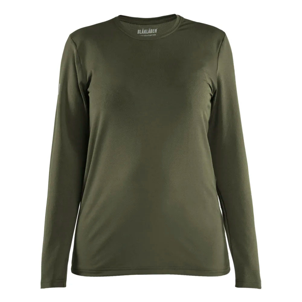 Blaklader 3427 1126 T-Shirt Met Lange Mouwen Donker Herfstgroen