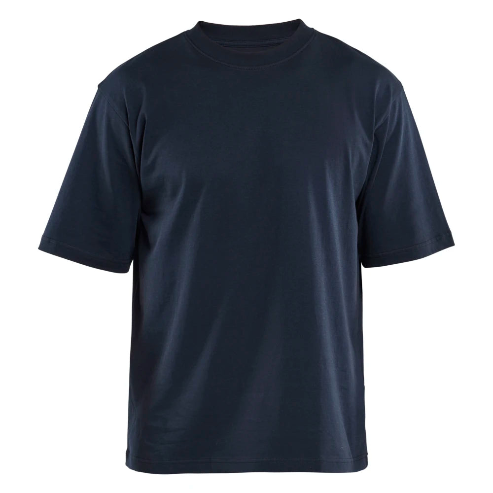 Blaklader 3429 1030 T-Shirt Losse Pasvorm Donker Marineblauw