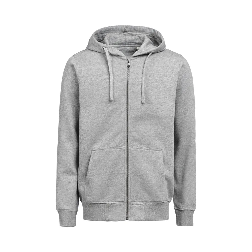 Untagged Movement Um Sweater Volledige Rits Ocs-Rcs Regular Fit Unisex Grijs Mêlée