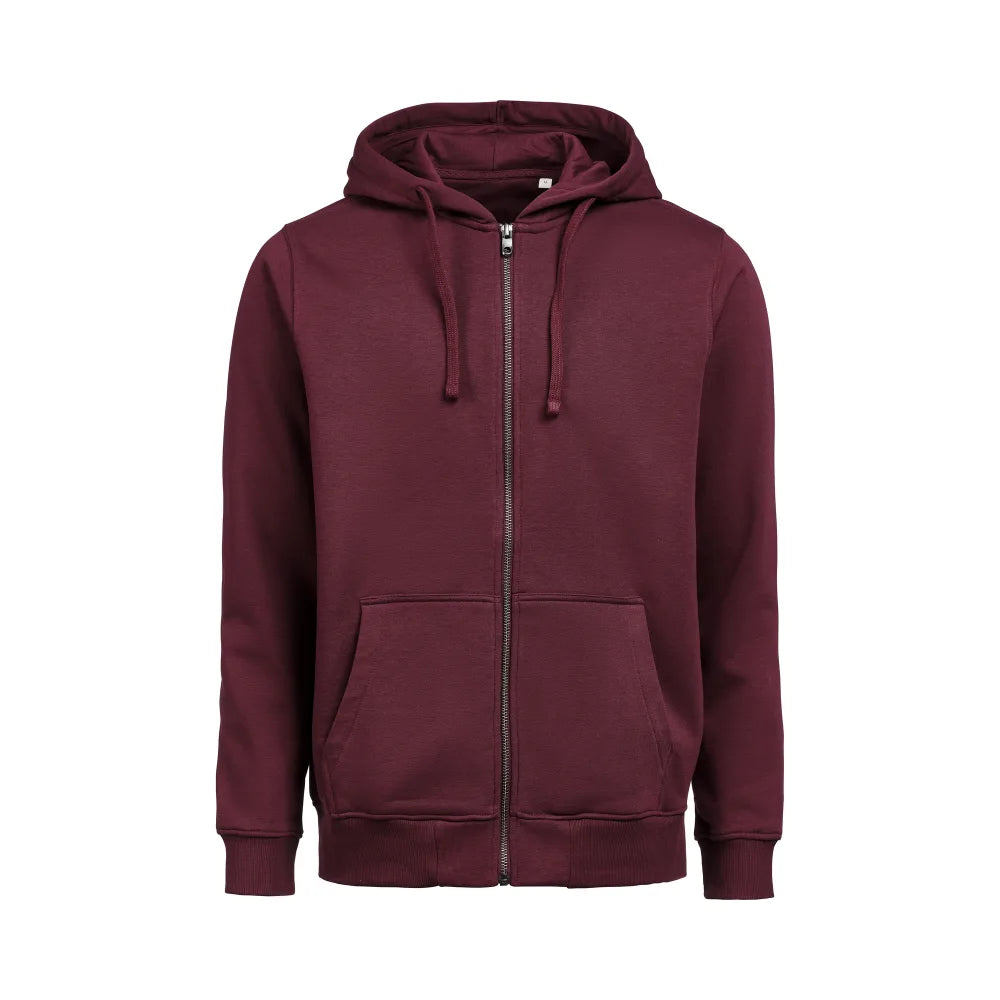 Untagged Movement Um Sweater Volledige Rits Ocs-Rcs Regular Fit Unisex Prune