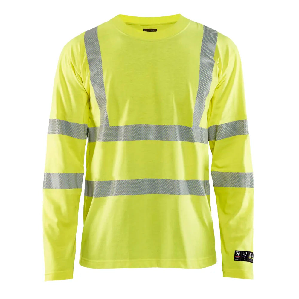 Blaklader 3481 1761 Multinorm T-Shirt Lange Mouwen High Vis Geel