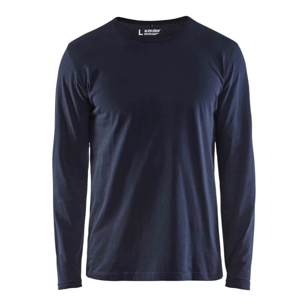 Blaklader 3500 1042 T-Shirt Lange Mouwen Donker Marineblauw