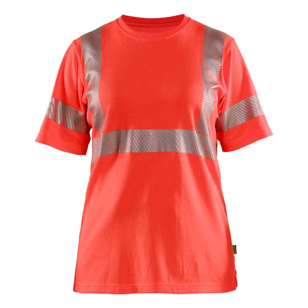 Blaklader 3502 2537 Dames T-Shirt High Vis High Vis Rood