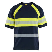 Blaklader 3519 1737 Multinorm UV-T-shirt Marine High Vis Geel