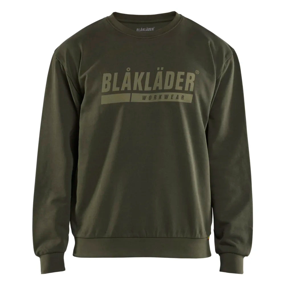 Blaklader 3534 1158 Sweatshirt Donker Herfstgroen