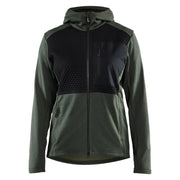 Blaklader 3542 2533 Dames Hooded Sweatshirt Met Rits Herfstgroen Zwart