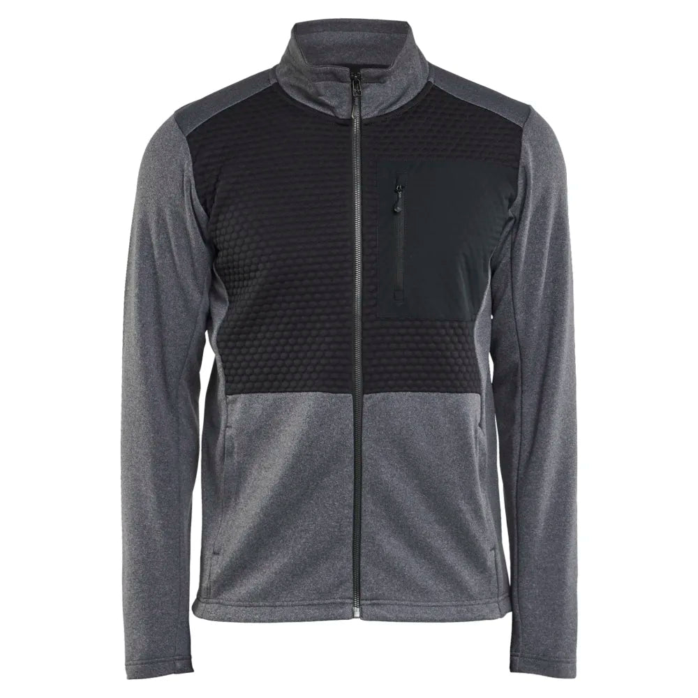 Blaklader 3548 2533 Sweatshirt Met Rits Zwart Mêlee