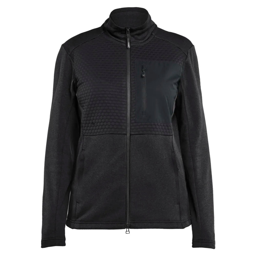 Blaklader 3549 2526 Dames Sweatshirt Met Hele Rits Zwart
