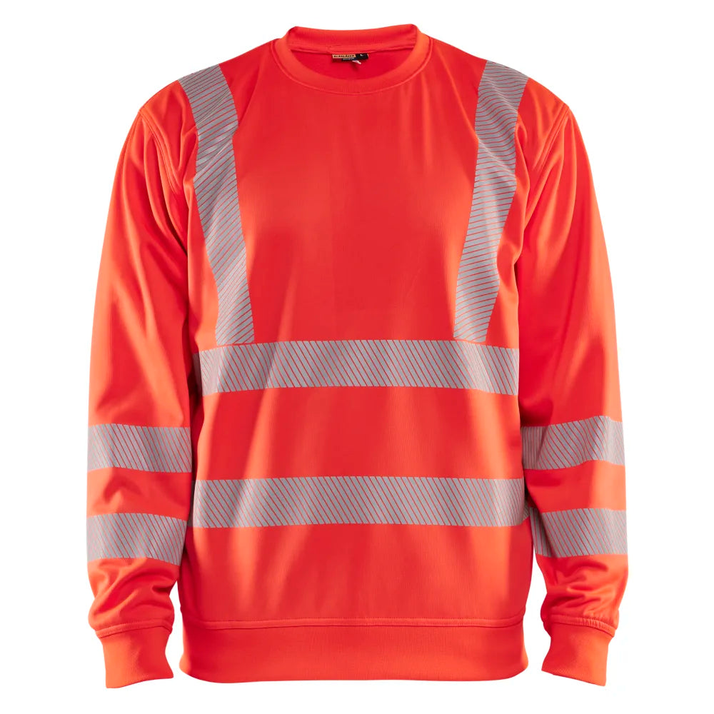 Blaklader 3562 2538 Sweatshirt High Vis High Vis Rood
