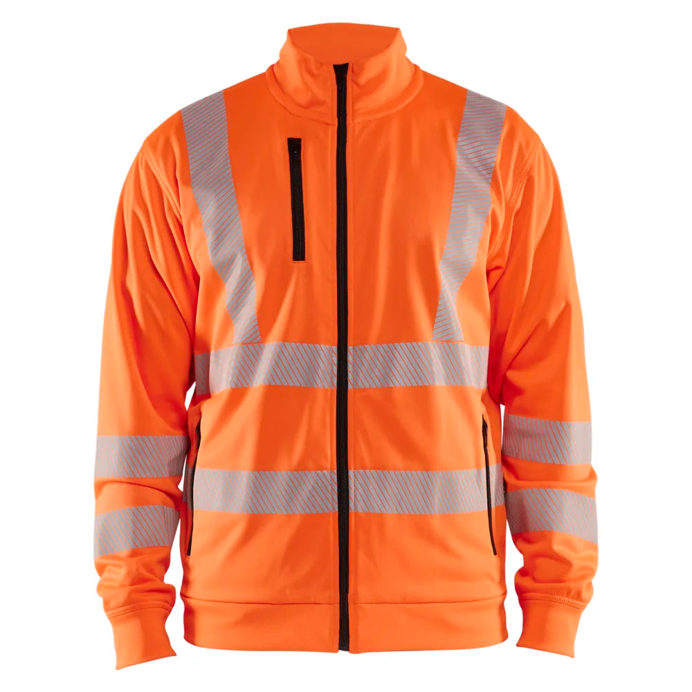 Blaklader 3563 2538 Sweatshirt Met Rits High Vis High Vis Oranje