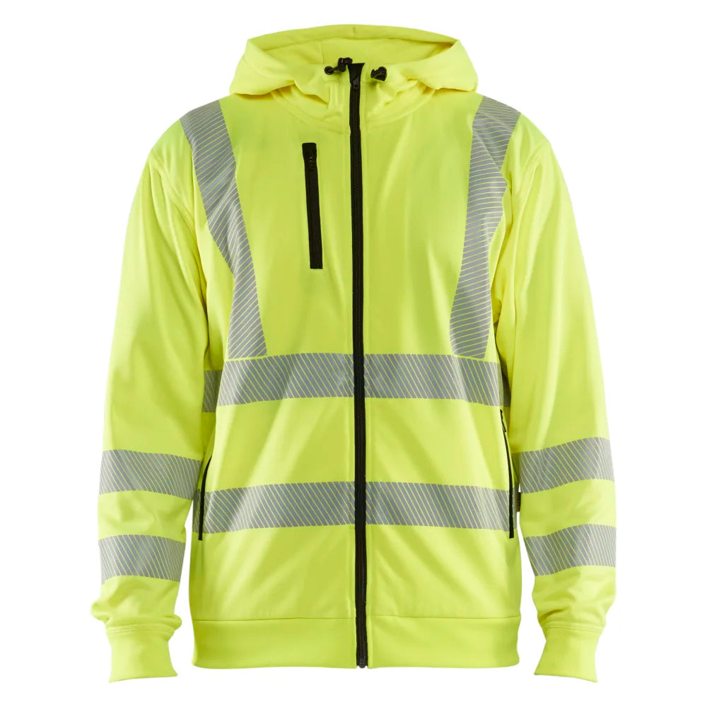 Blaklader 3565 2538 Hooded Sweatshirt Met Rits High Vis High Vis Geel