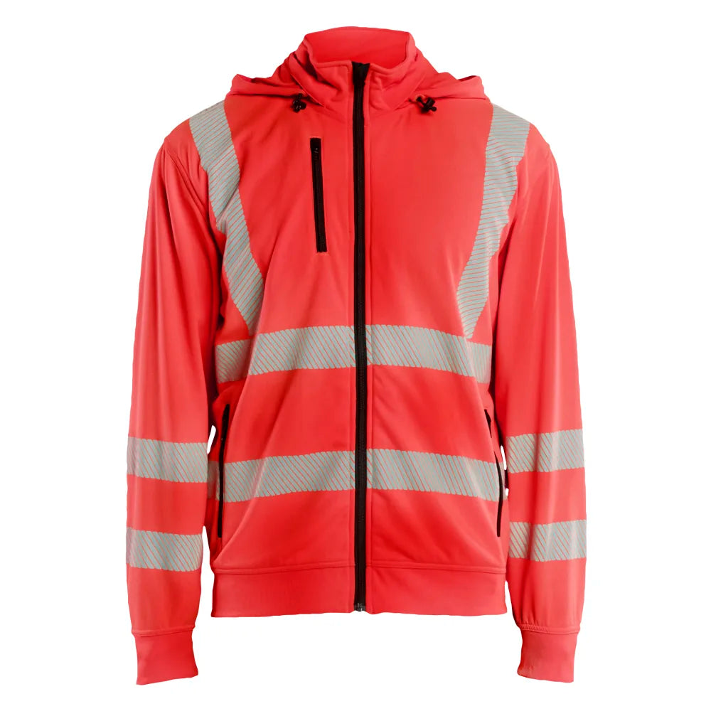Blaklader 3573 2538 Sweatshirt Met Afneembare Capuchon High Vis High Vis Rood