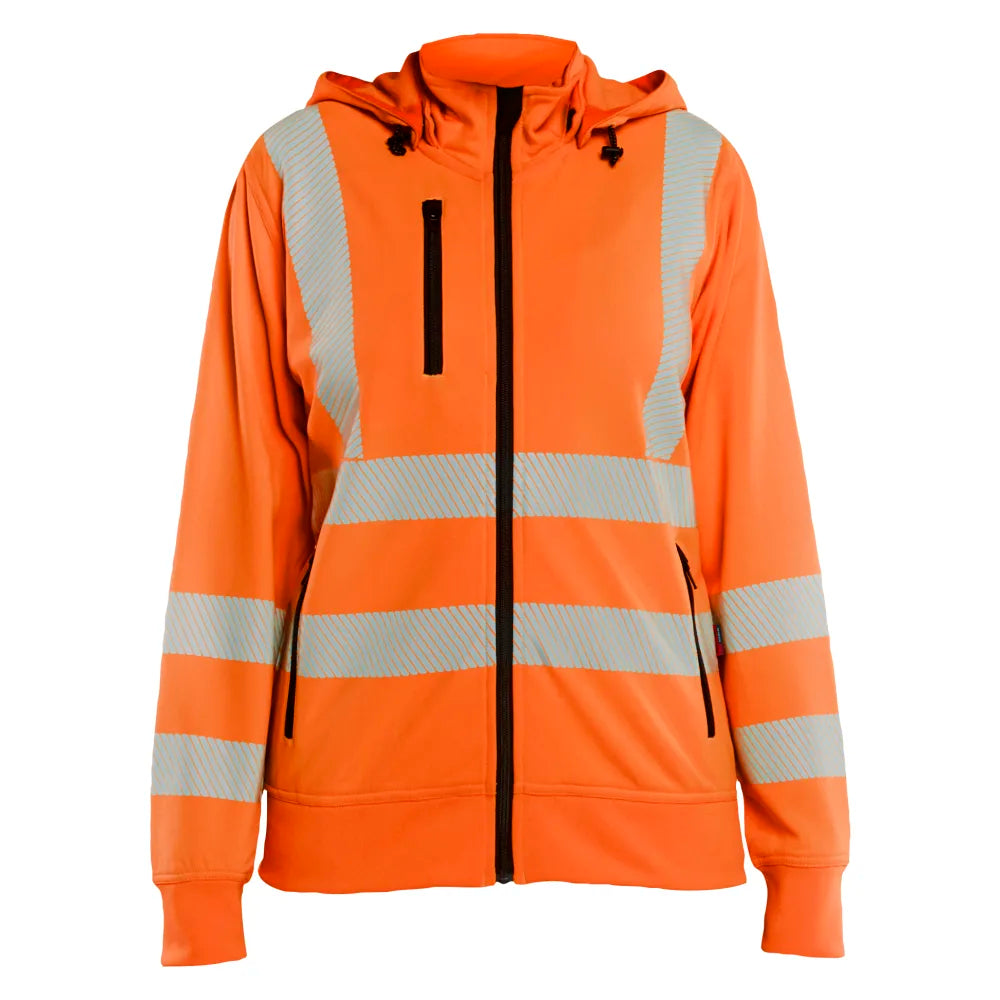 Blaklader 3574 2538 Dames Sweatshirt Met Afneembare Capuchon High Vis High Vis Oranje