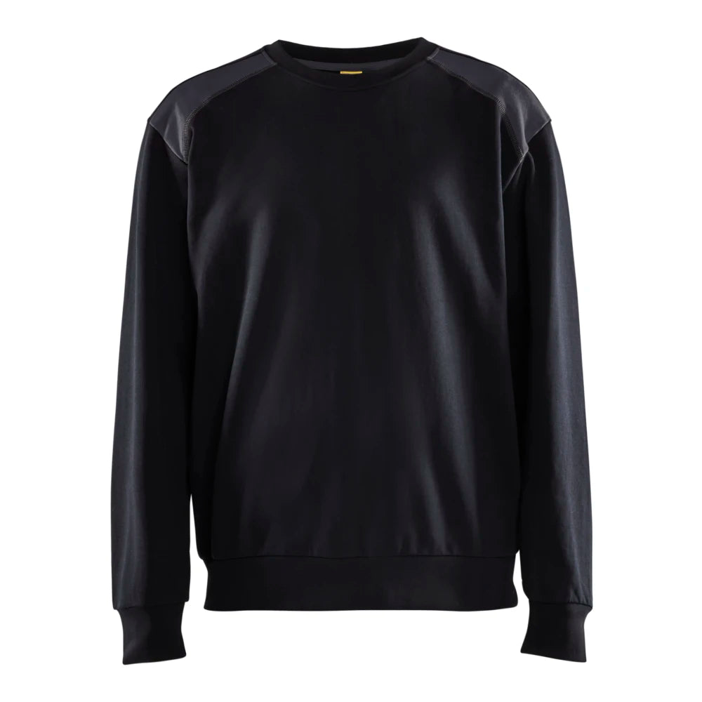Blaklader 3580 1158 Sweatshirt Bi-Colour Zwart Medium Grijs