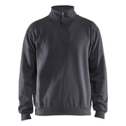 Blaklader 3587 1169 Sweatshirt Met Halve Rits Medium Grijs