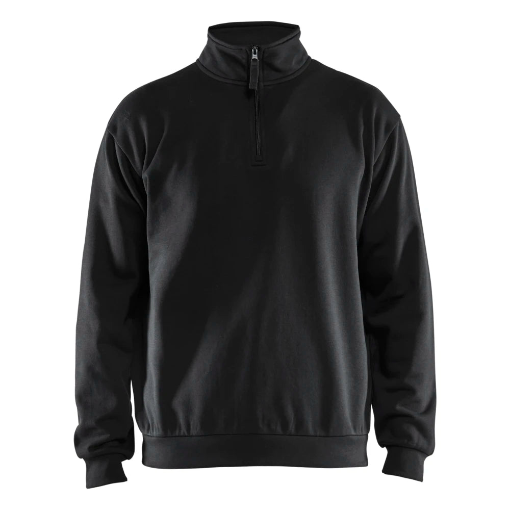 Blaklader 3587 1169 Sweatshirt Met Halve Rits Zwart