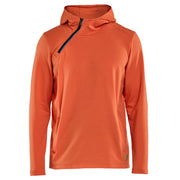 Blaklader 3594 2547 Hoodie Met Schuine Halve Rits Oranje Roest
