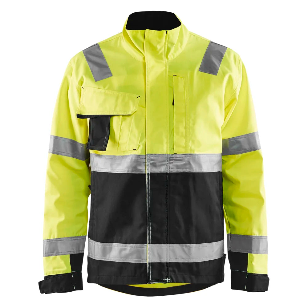 Blaklader 4064 1811 Jack Ongevoerd High Vis High Vis Geel Zwart