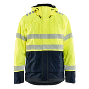 Blaklader 4088 1532 Multinorm Shelljack High Vis Geel Marineblauw