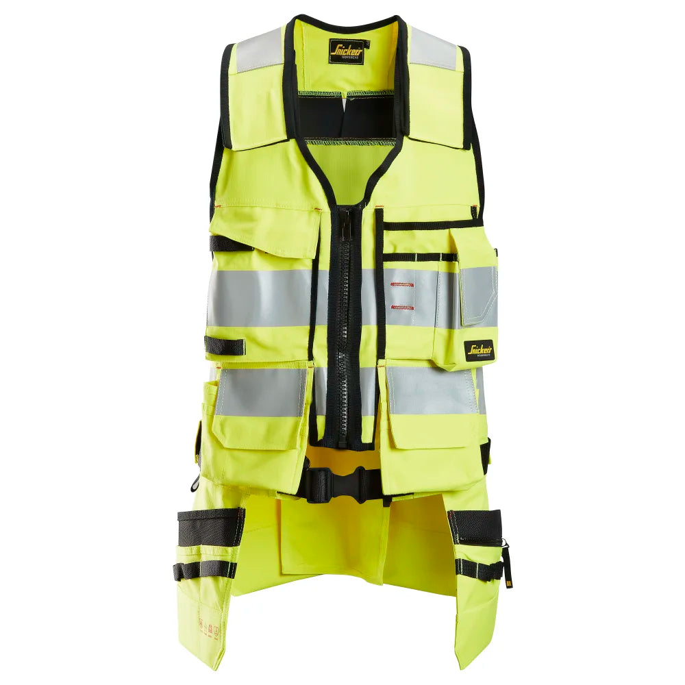Snickers 4260 Protecwork High-Vis Klasse 1 Vest 6600 High Visibility Yellow