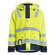 Blaklader 4302 2003 Regenjas High Vis Level 2 High Vis Geel Marineblauw