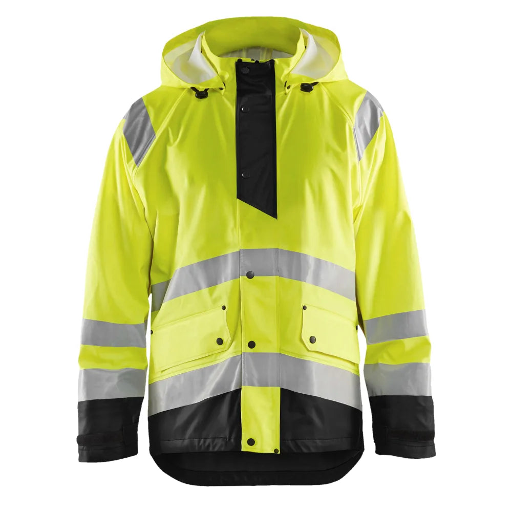 Blaklader 4323 2000 Regenjas High Vis Level 1 High Vis Geel Zwart