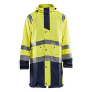 Blaklader 4324 2000 Regenjas High Vis Level 1 High Vis Geel Marineblauw