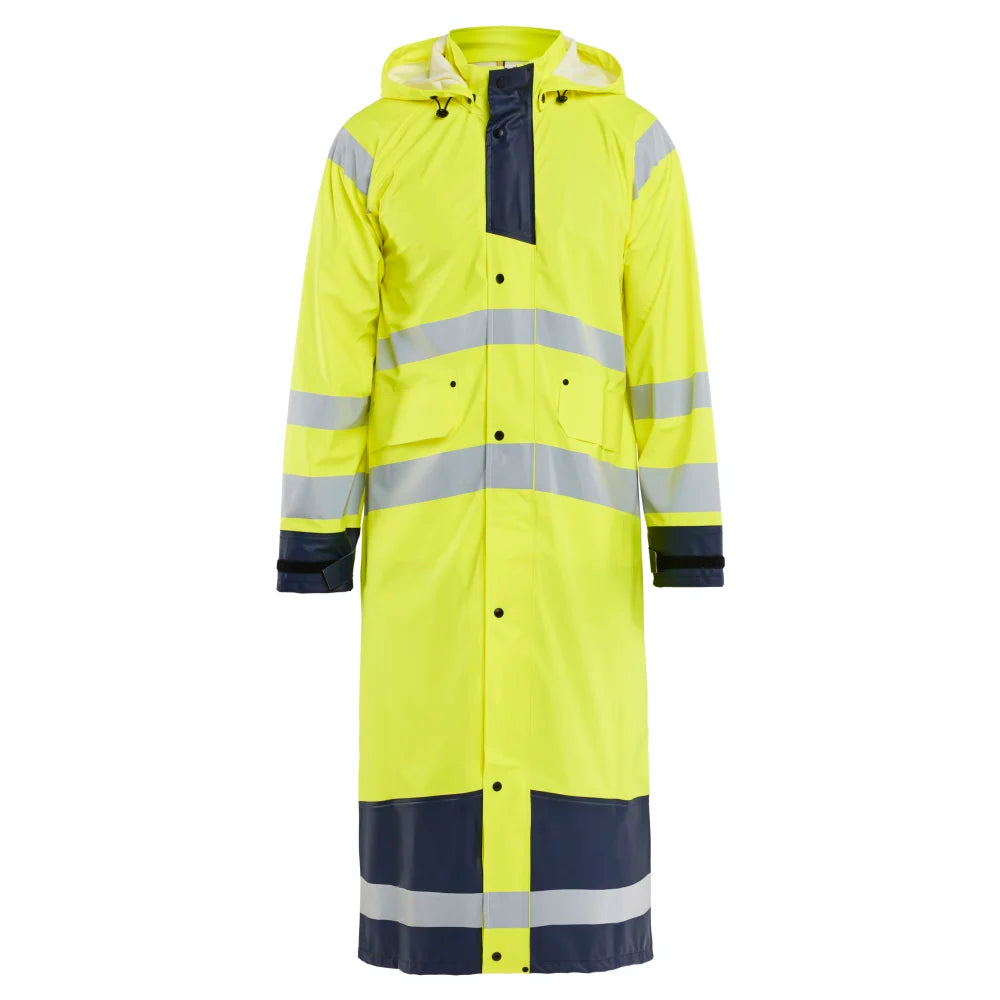Blaklader 4325 2000 Regenjas High Vis Level 1 High Vis Geel Marineblauw
