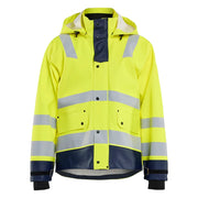 Blaklader 4327 2005 Regenjas High Vis Level 3 High Vis Geel Marineblauw