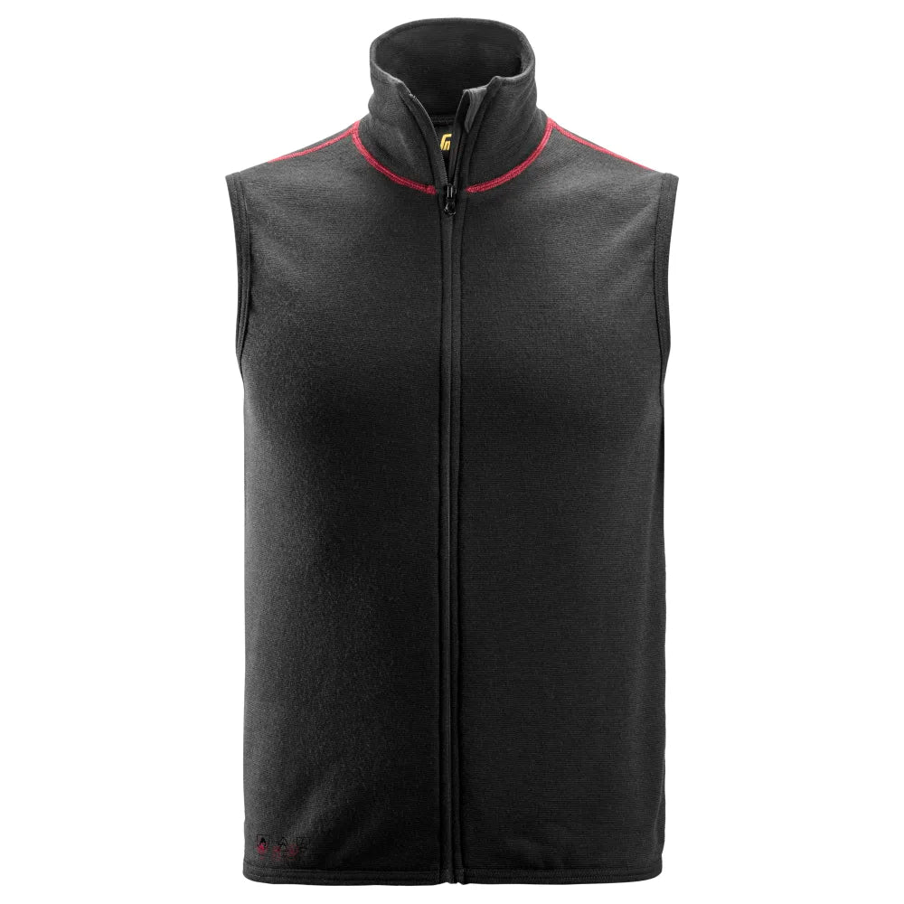 Snickers 4360 Wollen Terry Bodywarmer 0400 Black