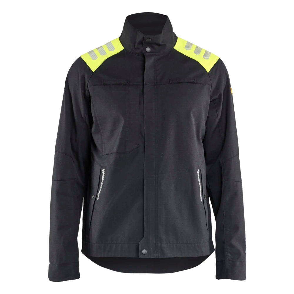 Blaklader 4407 1512 Multinorm Jack Inherent Zwart High Vis Geel