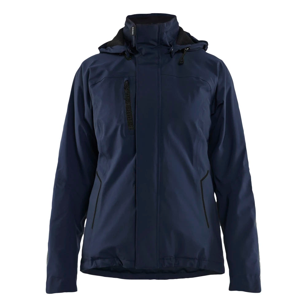Blaklader 4408 1917 Dames Lichtgewicht Winterjas 4-Weg Stretch Donker Marineblauw Zwart