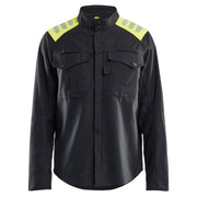 Blaklader 4409 1512 Multinorm Overhemd Inherent Zwart High Vis Geel