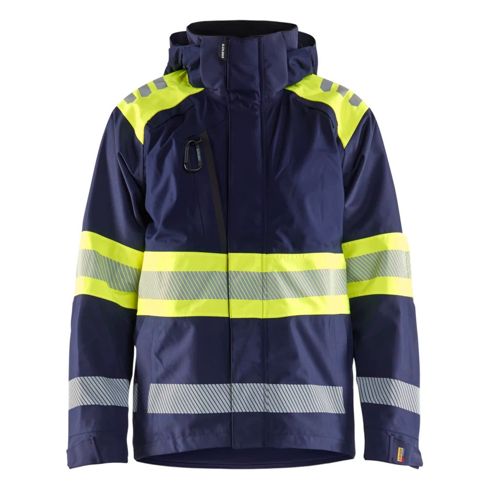 Blaklader 4420 1977 Shell Jack High Vis Marine High Vis Geel