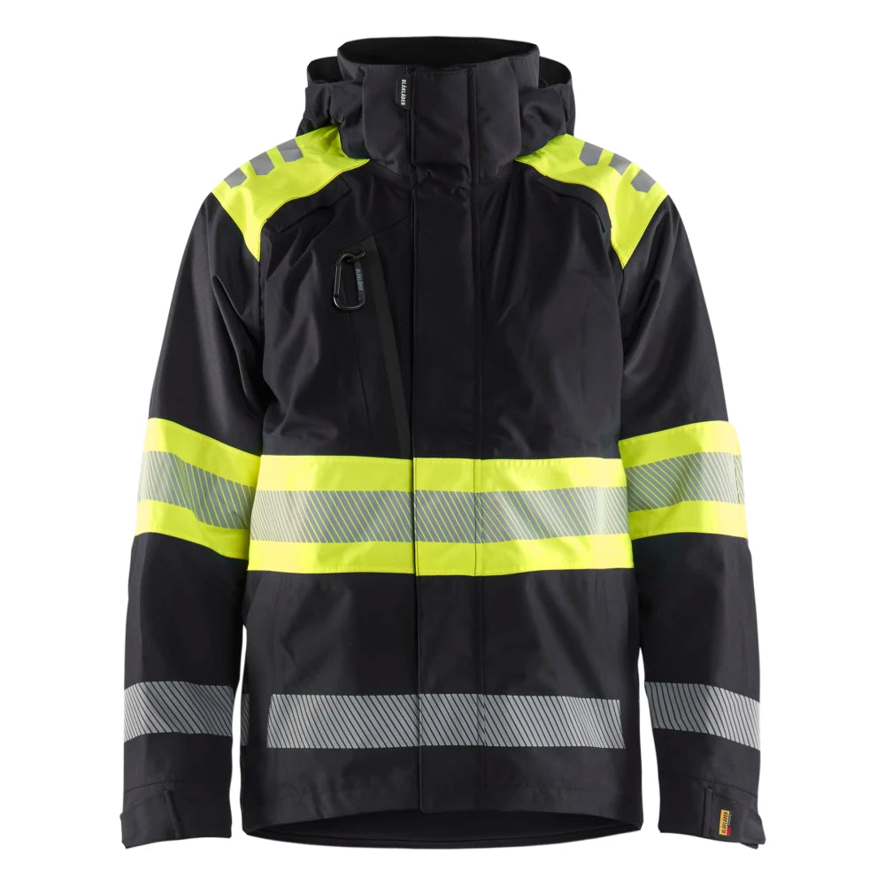 Blaklader 4420 1977 Shell Jack High Vis Zwart High Vis Geel