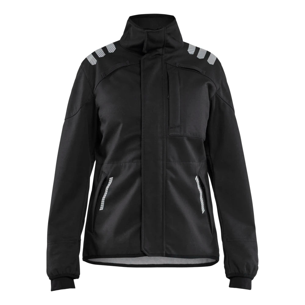 Blaklader 4442 1560 Dames Multinorm Softshell Jack Inherent Zwart