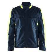 Blaklader 4444 1832 Industrie Jack Stretch Donker Marineblauw High Vis Geel