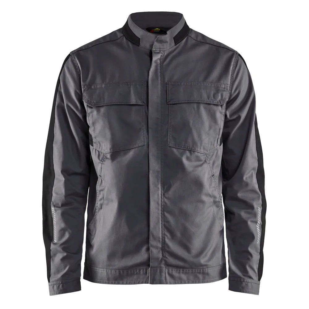 Blaklader 4444 1832 Industrie Jack Stretch Medium Grijs Zwart