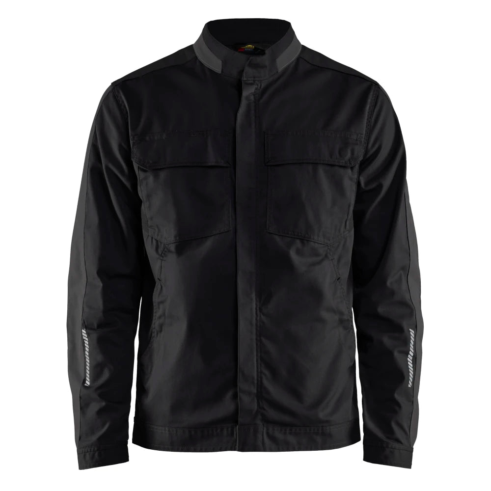 Blaklader 4444 1832 Industrie Jack Stretch Zwart Donkergrijs