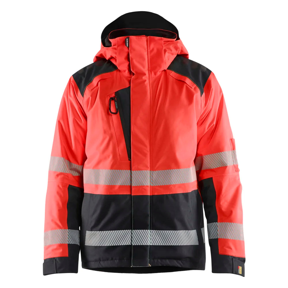 Blaklader 4455 1987 Winterjas High Vis High Vis Rood Zwart