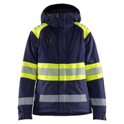 Blaklader 4470 1977 Dames Winterjas High Vis Marine High Vis Geel
