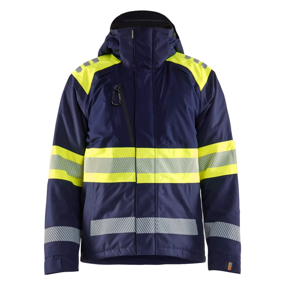 Blaklader 4480 1977 Winterjas High Vis Marine High Vis Geel