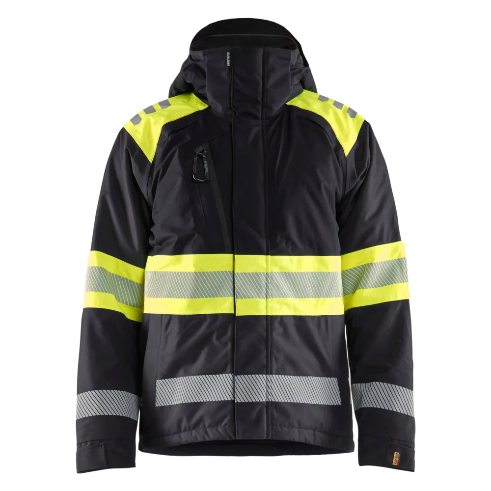 Blaklader 4480 1977 Winterjas High Vis Zwart High Vis Geel