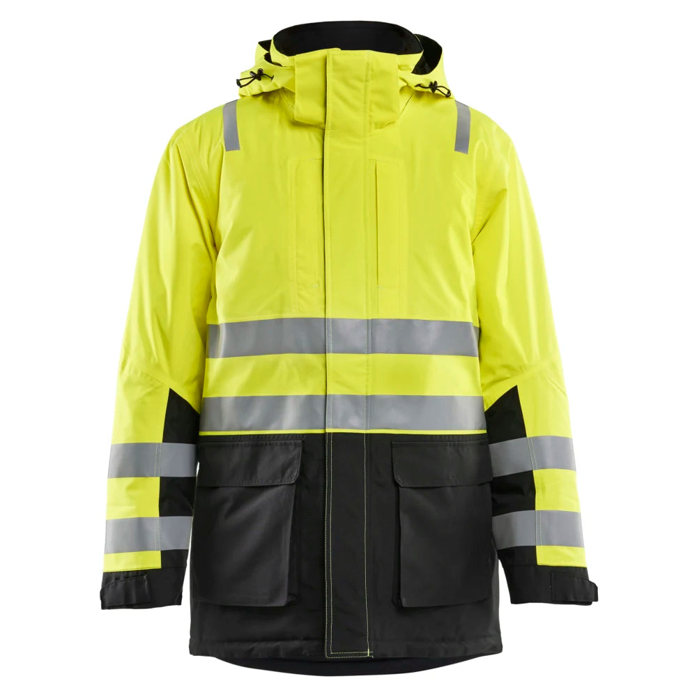 Blaklader 4495 1987 Winterparka High Vis High Vis Geel Zwart