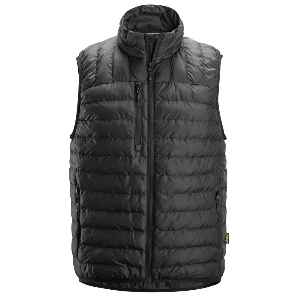 Snickers 4502 Allroundwork Opvouwbare Lichtgewicht Bodywarmer 0400 Black